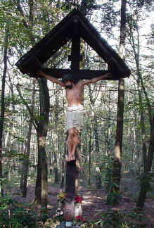 Kruisbeeld in de omgeving van de Hoge Hoenderberg (gem. Groesbeek)